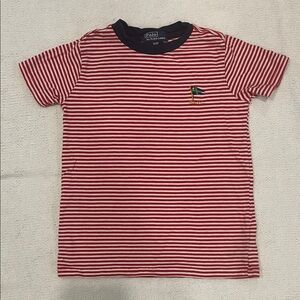 Polo by Ralph Lauren Kids 4/4T Red and White Striped Tee